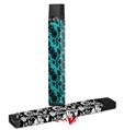 Skin Decal Wrap 2 Pack for Juul Vapes Peppered Flower JUUL NOT INCLUDED