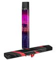 Skin Decal Wrap 2 Pack for Juul Vapes Synth Beach JUUL NOT INCLUDED