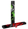 Skin Decal Wrap 2 Pack for Juul Vapes Baja 0003 Neon Green JUUL NOT INCLUDED