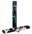 Skin Decal Wrap 2 Pack for Juul Vapes Baja 0004 Neon Teal JUUL NOT INCLUDED
