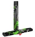 Skin Decal Wrap 2 Pack for Juul Vapes Baja 0032 Neon Green JUUL NOT INCLUDED