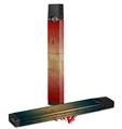 Skin Decal Wrap 2 Pack for Juul Vapes Exotic Wood Beeswing Eucalyptus Burst Fire Red JUUL NOT INCLUDED