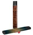 Skin Decal Wrap 2 Pack for Juul Vapes Exotic Wood Waterfall Bubinga JUUL NOT INCLUDED