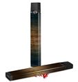 Skin Decal Wrap 2 Pack for Juul Vapes Exotic Wood Pommele Sapele Burst Deep Blue JUUL NOT INCLUDED