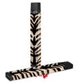 Skin Decal Wrap 2 Pack compatible with Juul Vapes White Tiger JUUL NOT INCLUDED