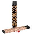 Skin Decal Wrap 2 Pack compatible with Juul Vapes Tiger JUUL NOT INCLUDED