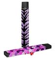 Skin Decal Wrap 2 Pack compatible with Juul Vapes Purple Tiger JUUL NOT INCLUDED