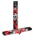 Skin Decal Wrap 2 Pack for Juul Vapes Emo Skull Bones JUUL NOT INCLUDED