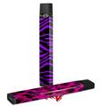 Skin Decal Wrap 2 Pack for Juul Vapes Purple Zebra JUUL NOT INCLUDED