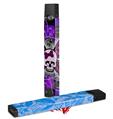 Skin Decal Wrap 2 Pack for Juul Vapes Butterfly Skull JUUL NOT INCLUDED