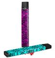 Skin Decal Wrap 2 Pack for Juul Vapes Pink Skull Bones JUUL NOT INCLUDED