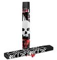 Skin Decal Wrap 2 Pack for Juul Vapes Punk Rock Skull JUUL NOT INCLUDED