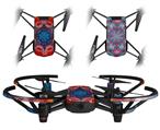 Skin Decal Wrap 2 Pack for DJI Ryze Tello Drone Tie Dye Star 100 DRONE NOT INCLUDED