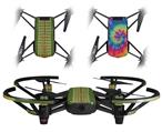 Skin Decal Wrap 2 Pack for DJI Ryze Tello Drone Tie Dye Spine 101 DRONE NOT INCLUDED