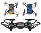 Skin Decal Wrap 2 Pack for DJI Ryze Tello Drone Tie Dye Swirl 108 DRONE NOT INCLUDED