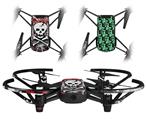 Skin Decal Wrap 2 Pack for DJI Ryze Tello Drone Skull Splatter DRONE NOT INCLUDED