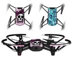 Skin Decal Wrap 2 Pack for DJI Ryze Tello Drone Sketches 3 DRONE NOT INCLUDED