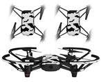 Skin Decal Wrap 2 Pack for DJI Ryze Tello Drone Deathrock Bats DRONE NOT INCLUDED