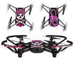 Skin Decal Wrap 2 Pack for DJI Ryze Tello Drone Pink Bow Princess DRONE NOT INCLUDED