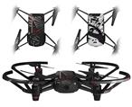 Skin Decal Wrap 2 Pack for DJI Ryze Tello Drone Baja 0023 Red DRONE NOT INCLUDED