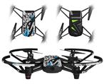 Skin Decal Wrap 2 Pack for DJI Ryze Tello Drone Baja 0018 Blue Medium DRONE NOT INCLUDED