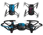 Skin Decal Wrap 2 Pack for DJI Ryze Tello Drone Baja 0040 Blue Medium DRONE NOT INCLUDED