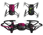 Skin Decal Wrap 2 Pack for DJI Ryze Tello Drone Baja 0040 Fuchsia Hot Pink DRONE NOT INCLUDED