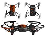 Skin Decal Wrap 2 Pack for DJI Ryze Tello Drone Baja 0040 Orange Burnt DRONE NOT INCLUDED