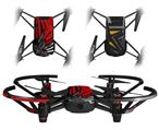 Skin Decal Wrap 2 Pack for DJI Ryze Tello Drone Baja 0040 Red DRONE NOT INCLUDED