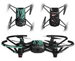 Skin Decal Wrap 2 Pack for DJI Ryze Tello Drone Baja 0040 Seafoam Green DRONE NOT INCLUDED