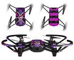 Skin Decal Wrap 2 Pack for DJI Ryze Tello Drone Butterfly Skull DRONE NOT INCLUDED