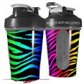 Decal Style Skin Wrap works with Blender Bottle 20oz Rainbow Zebra (BOTTLE NOT INCLUDED)