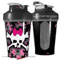 Decal Style Skin Wrap works with Blender Bottle 20oz Scene Skull Splatter (BOTTLE NOT INCLUDED)