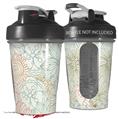Decal Style Skin Wrap works with Blender Bottle 20oz Flowers Pattern 02 (BOTTLE NOT INCLUDED)