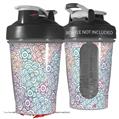 Decal Style Skin Wrap works with Blender Bottle 20oz Flowers Pattern 08 (BOTTLE NOT INCLUDED)