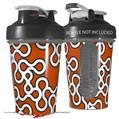 Decal Style Skin Wrap works with Blender Bottle 20oz Locknodes 03 Burnt Orange (BOTTLE NOT INCLUDED)