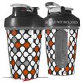 Decal Style Skin Wrap works with Blender Bottle 20oz Locknodes 05 Burnt Orange (BOTTLE NOT INCLUDED)