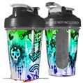 Decal Style Skin Wrap works with Blender Bottle 20oz Scene Kid Sketches Rainbow (BOTTLE NOT INCLUDED)