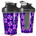 Decal Style Skin Wrap works with Blender Bottle 20oz Daisies Purple (BOTTLE NOT INCLUDED)