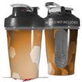 Decal Style Skin Wrap works with Blender Bottle 20oz Bokeh Hex Orange (BOTTLE NOT INCLUDED)