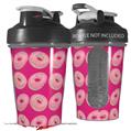 Decal Style Skin Wrap works with Blender Bottle 20oz Donuts Hot Pink Fuchsia (BOTTLE NOT INCLUDED)
