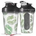 Decal Style Skin Wrap works with Blender Bottle 20oz Green Lips (BOTTLE NOT INCLUDED)