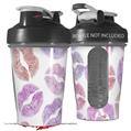 Decal Style Skin Wrap works with Blender Bottle 20oz Pink Purple Lips (BOTTLE NOT INCLUDED)