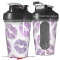 Decal Style Skin Wrap works with Blender Bottle 20oz Purple Lips (BOTTLE NOT INCLUDED)