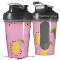 Decal Style Skin Wrap works with Blender Bottle 20oz Lemon Pink (BOTTLE NOT INCLUDED)