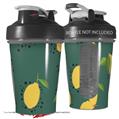 Decal Style Skin Wrap works with Blender Bottle 20oz Lemon Green (BOTTLE NOT INCLUDED)