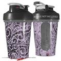 Decal Style Skin Wrap works with Blender Bottle 20oz Folder Doodles Lavender (BOTTLE NOT INCLUDED)