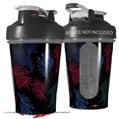 Decal Style Skin Wrap works with Blender Bottle 20oz Floating Coral Black (BOTTLE NOT INCLUDED)