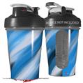 Decal Style Skin Wrap works with Blender Bottle 20oz Paint Blend Blue (BOTTLE NOT INCLUDED)