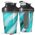 Decal Style Skin Wrap works with Blender Bottle 20oz Paint Blend Teal (BOTTLE NOT INCLUDED)